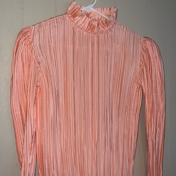 70’s Accordion pleated blouse by Ana Colon - Picture 2 of 7